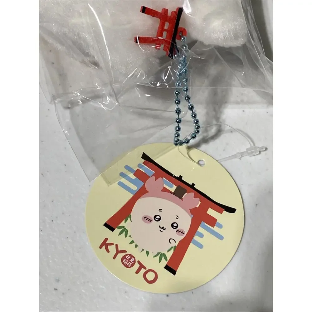 Chiikawa Mogumogu Honpo Limited Fushimi Inari Mascot Rabbit Kyoto JPN White Pink